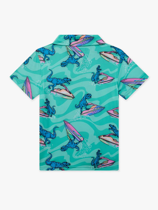 The Lil Fossil Fuel (Toddler Performance Polo)
