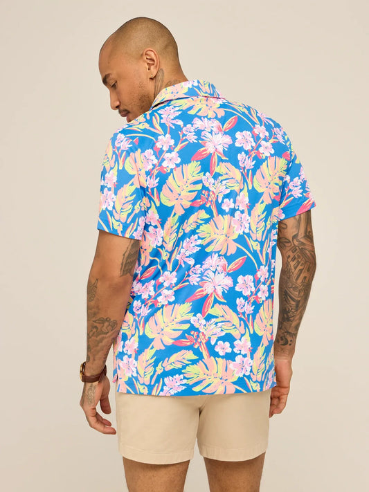 The Garden Glow (Range Polo)- Powder Blues