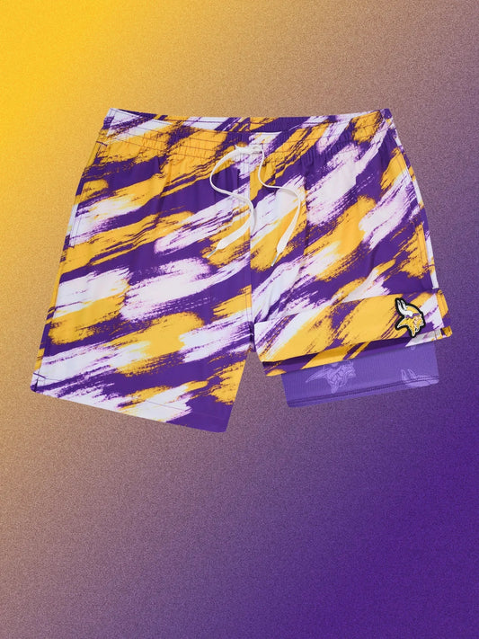 The Color Blitz Vikings 5.5" (Classic Lined Swim Trunk)