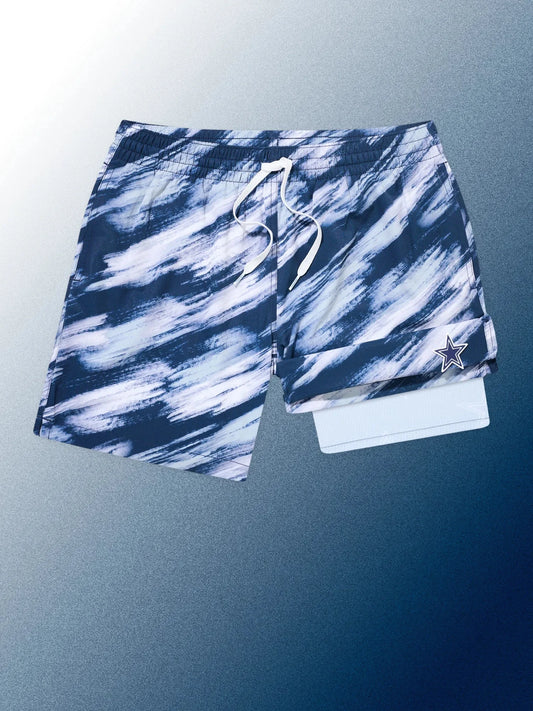 The Color Blitz Cowboys 5.5" (Classic Lined Swim Trunk)