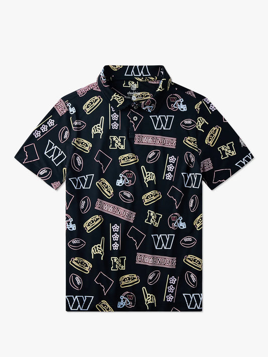 The Neon Commanders (NFL Boys Performance Polo)