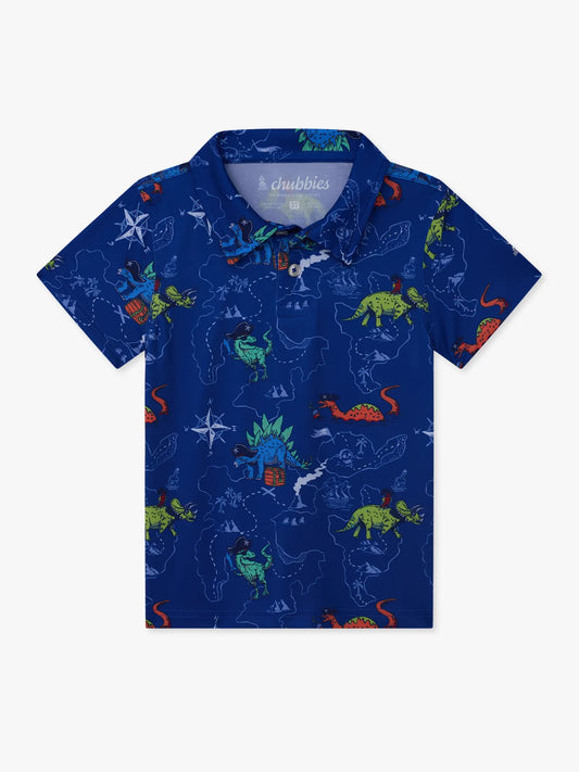 The Lil Rex Marks The Spot (Toddler Performance Polo)