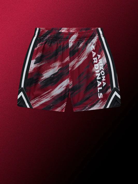 The Color Blitz Cardinals (Boys Mesh Shorts)