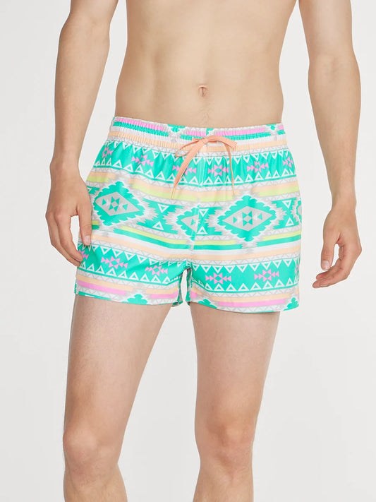 The En Fuegos 4"  (Classic Swim Trunk)