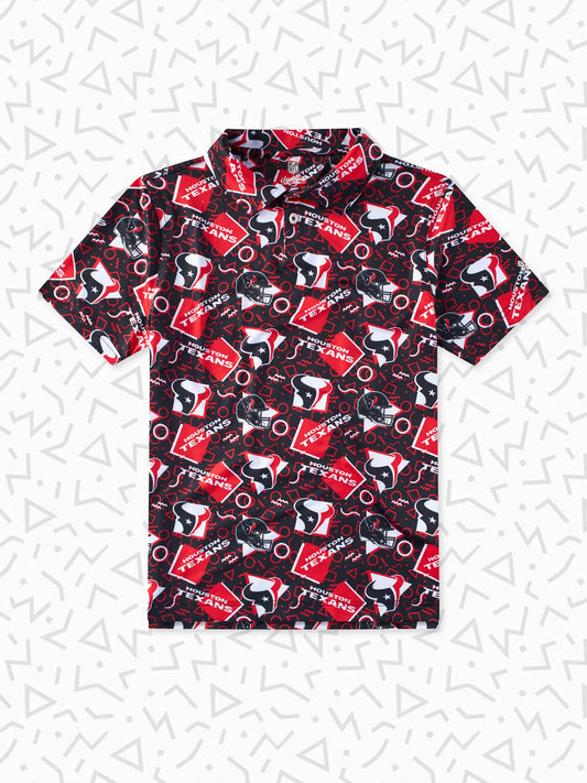 The Texans Game Day Fit (Boys Performance Polo)