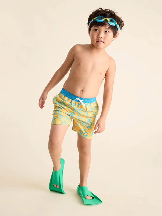 The Floral Explorers (Toddler Swim Trunk)