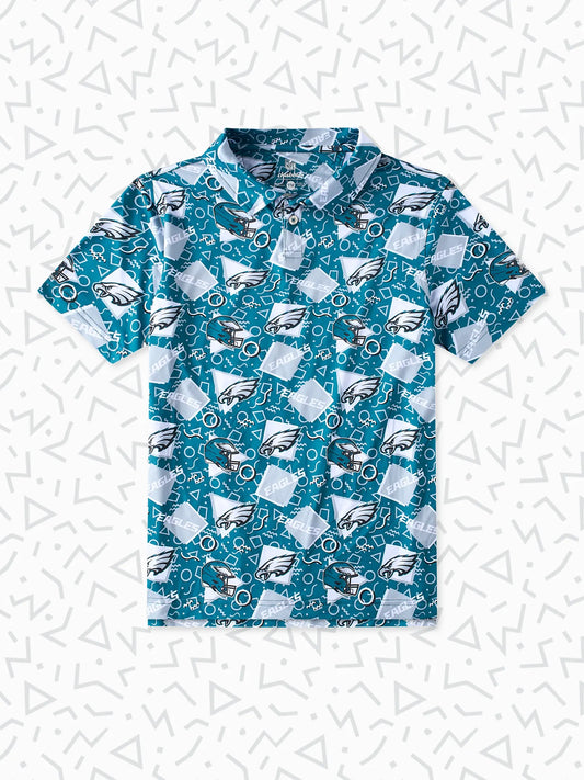 The Eagles Game Day Fit (Boys Performance Polo)