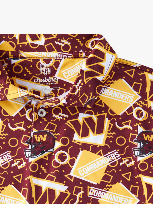 The Commanders Game Day Fit (Boys Performance Polo)