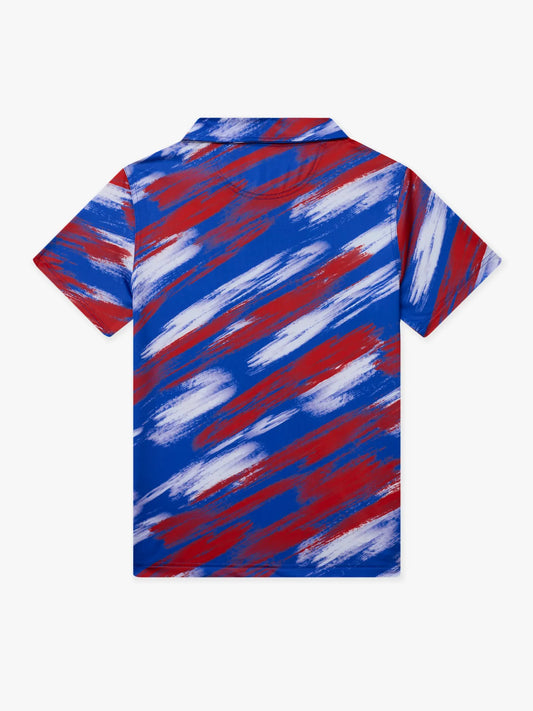 The Color Blitz Bills (Boys Polo)