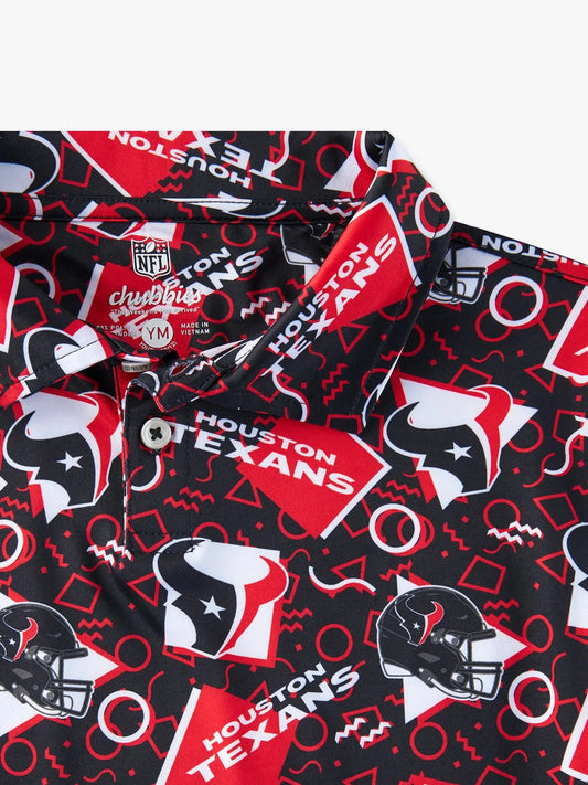 The Texans Game Day Fit (Boys Performance Polo)