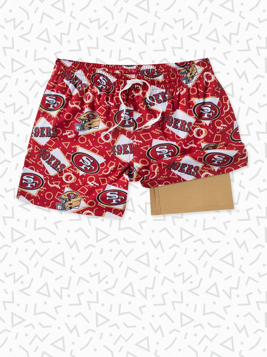 The 49ers Game Day Fit  5.5"  (Classic Lined Swim)