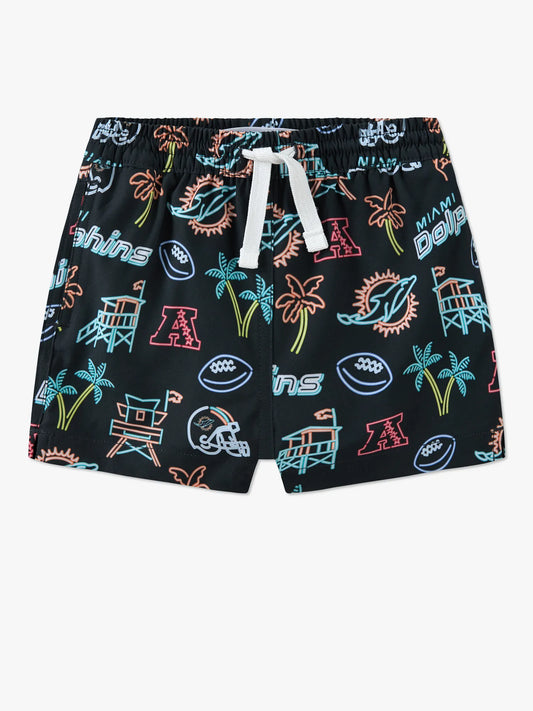The Neon Dolphins (NFL Toddler Swim Trunk)