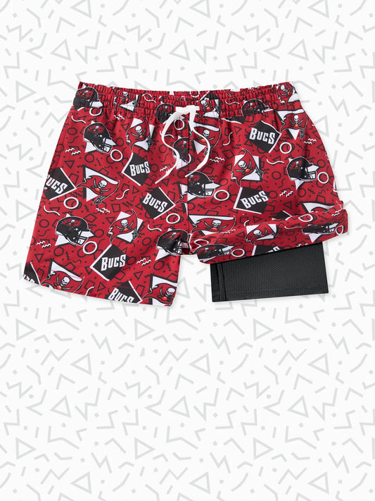 The Buccaneers Game Day Fit (Boys Classic Lined Trunk)