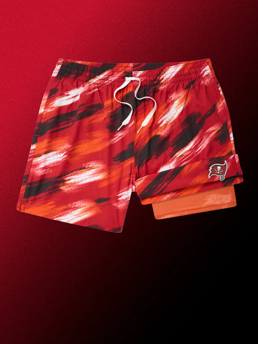 The Color Blitz Buccaneers 5.5" (Classic Lined Swim Trunk)