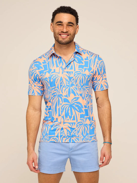 The Frond Farewell (Performance Polo)- Orange