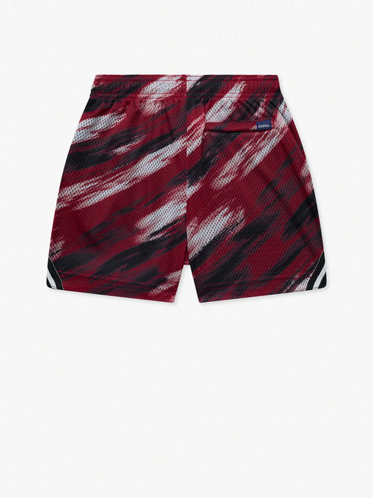 The Color Blitz Cardinals (Boys Mesh Shorts)