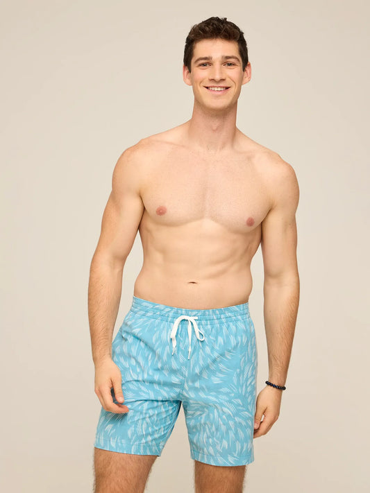 The Turquoise Tides 7" (Classic Swim Trunk)