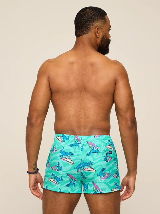 The Fossil Fuels 2" (Classic Lined Swim Trunk)