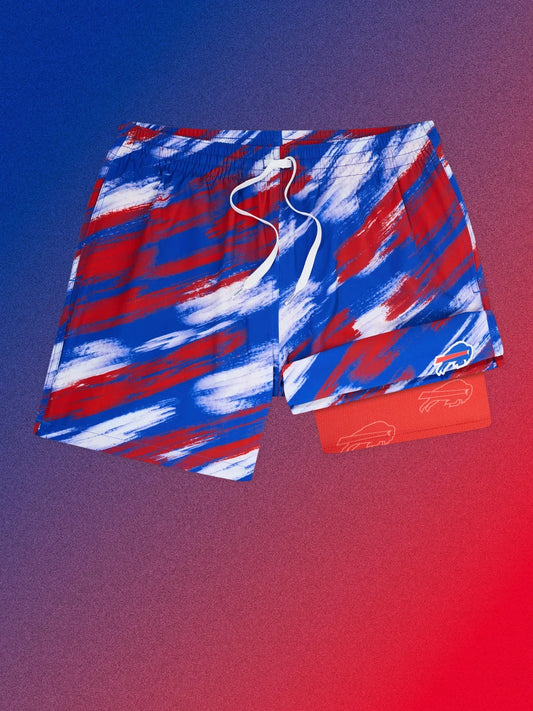 The Color Blitz Bills 5.5" (Classic Lined Swim Trunk)