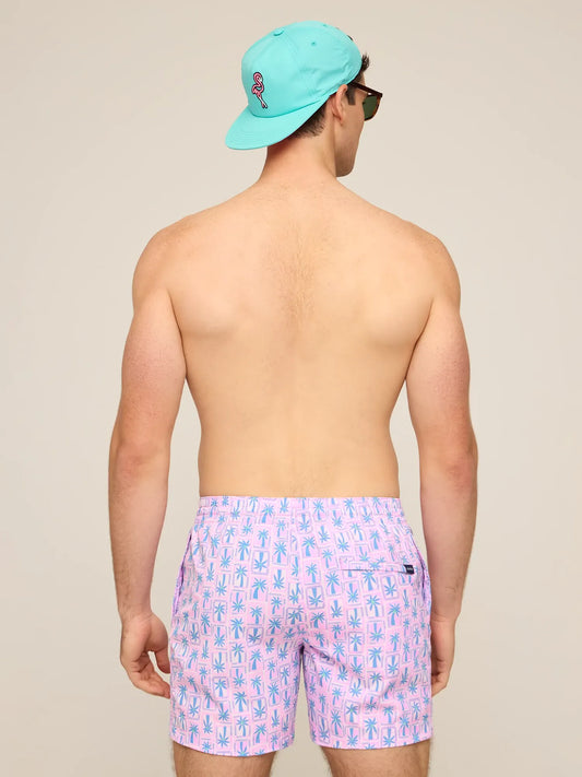 The Miami Mosaic 5.5" (Classic Lined Swim Trunk)