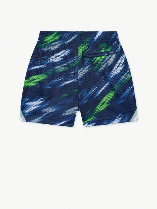 The Color Blitz Seahawks (Boys Mesh Shorts)