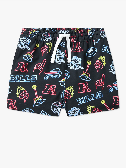 The Neon Bills (NFL Toddler Swim Trunk)