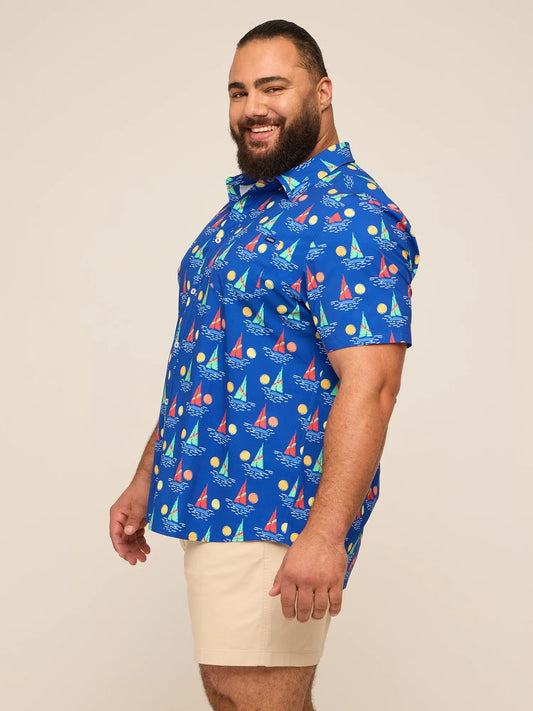 The Come Sail Away (Performance Friday Shirt)- Navy