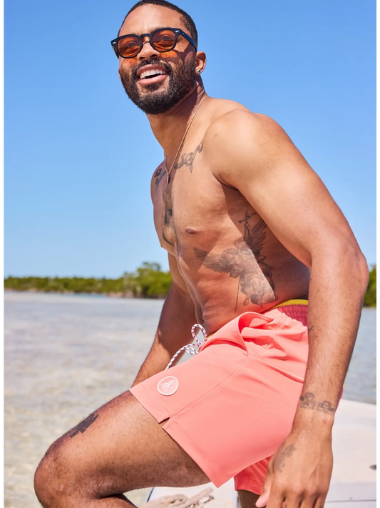 The Peach Perfects 5.5" (Classic Lined Swim Trunk w/ SP WB)