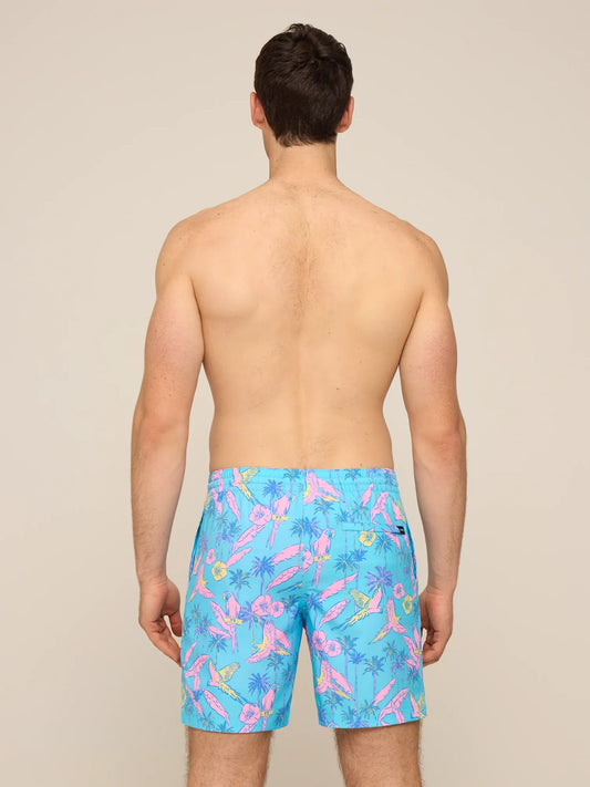 The Flock Parties 7" (Classic Lined Swim Trunk)