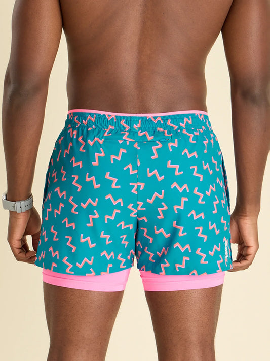 The Twist and Squiggle- Blue 4" (Ultimate Training Short)