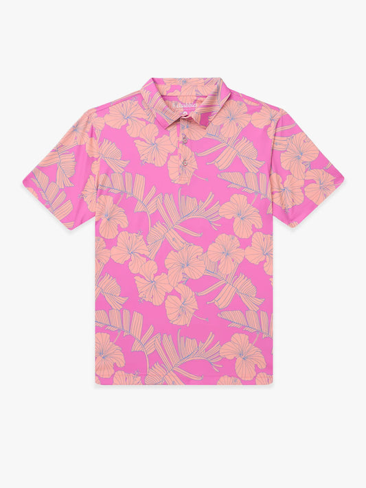 The Flamingo Flora (Performance Polo)