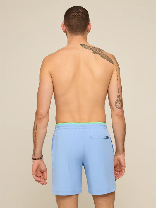The Alpine Skies 7" (Classic Lined Swim Trunk w/ SP WB)