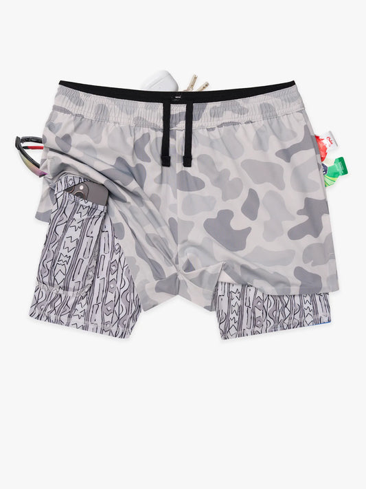 The Duck & Cover (Boys Ultimate Training Short)- Gray