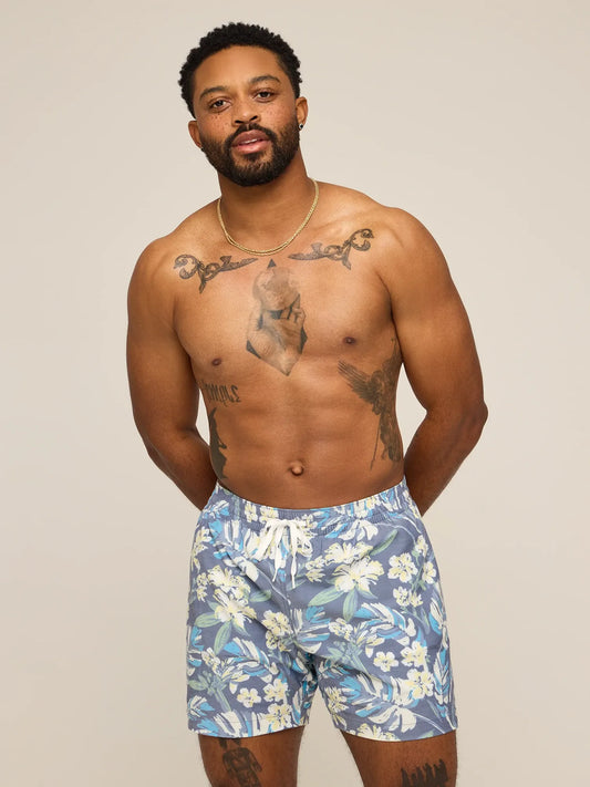The Starry Night Stems 5.5" (Classic Swim Trunk)