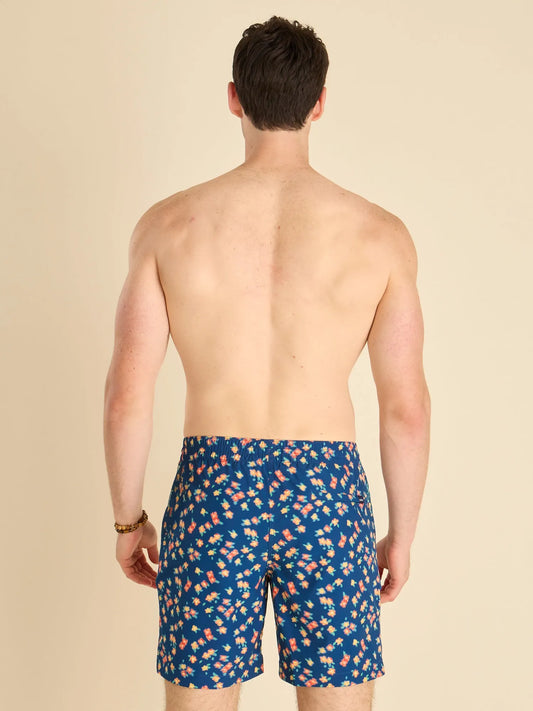 The Flowers In Motion 7" (Classic Lined Swim Trunk)