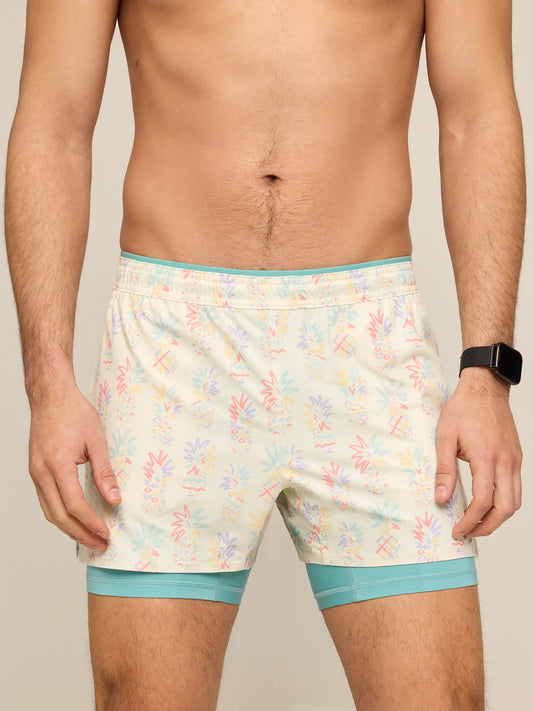 The Pastel Pineapples 4" (Ultimate Training Short)