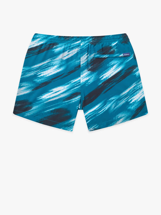 The Color Blitz Eagles (Boys Lined Swim Trunk)