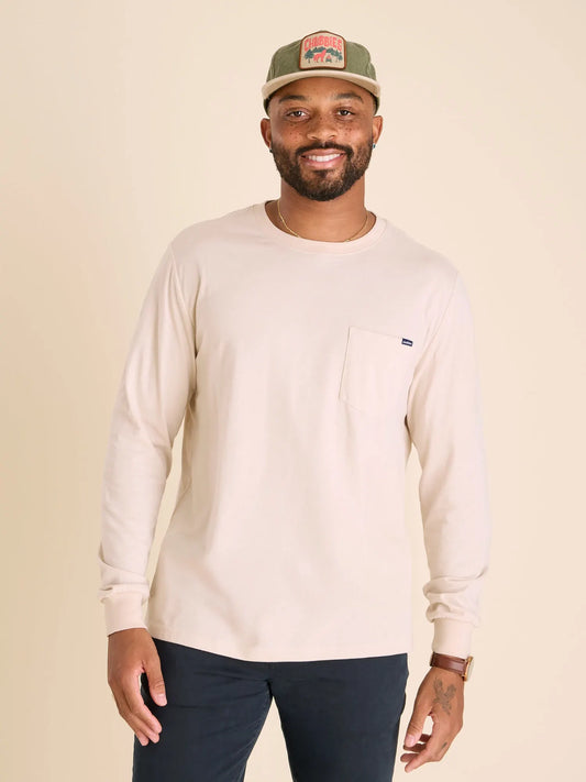 The Perfectly Oat-ay (L/S Pocket T-Shirt)