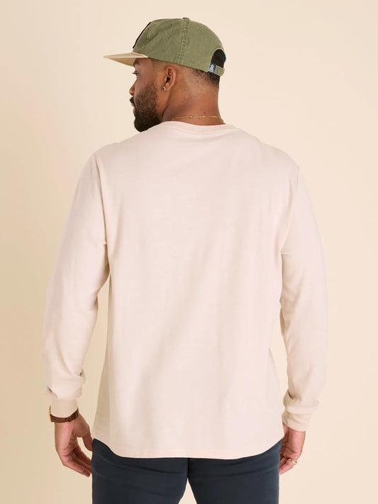 The Perfectly Oat-ay (L/S Pocket T-Shirt)