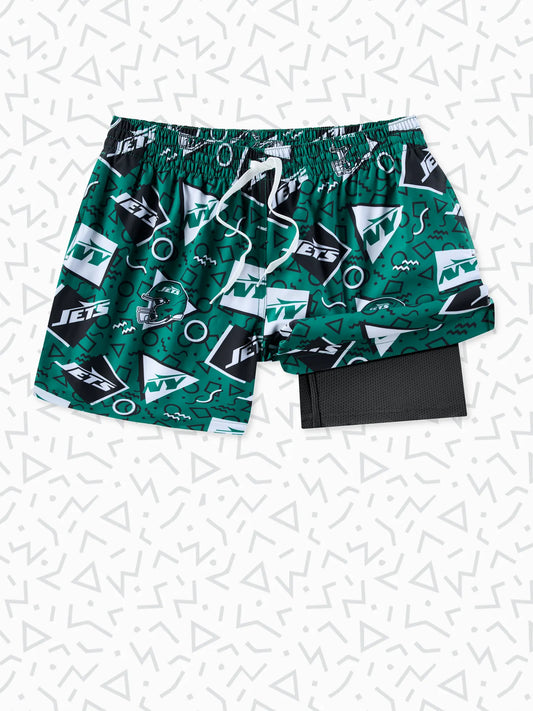 The Jets Game Day Fit  5.5"  (Classic Lined Swim)