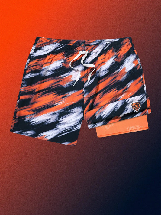 The Color Blitz Bears 5.5" (Classic Lined Swim Trunk)