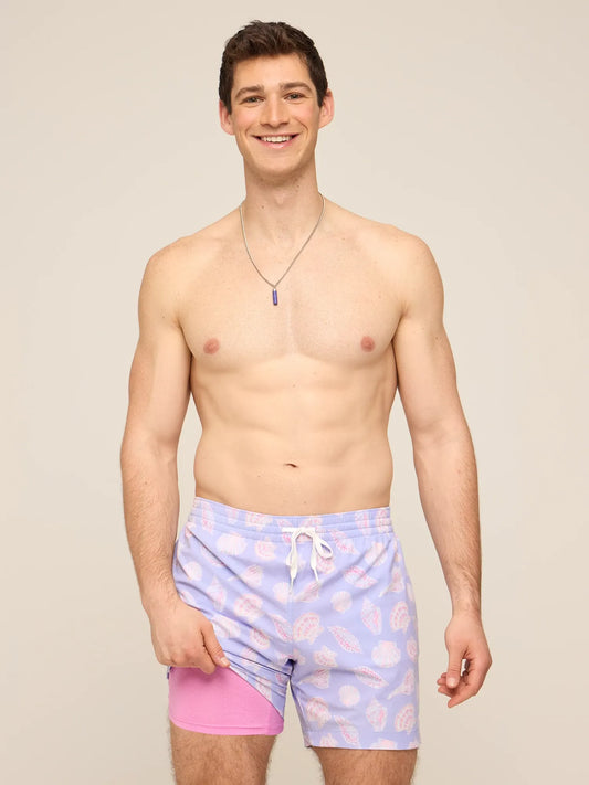 The Shell Yeahs 5.5" (Classic Lined Swim Trunk)