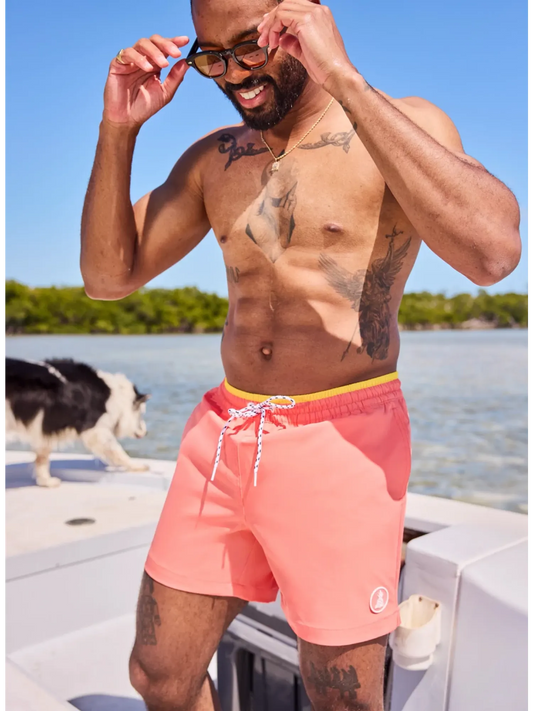 The Peach Perfects 5.5" (Classic Lined Swim Trunk w/ SP WB)