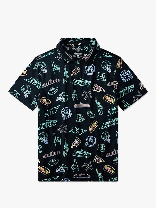 The Neon Jets (NFL Boys Performance Polo)