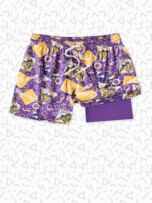 The Vikings Game Day Fit  5.5"  (Classic Lined Swim)