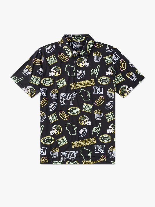 The Neon Packers (NFL Performance Polo)