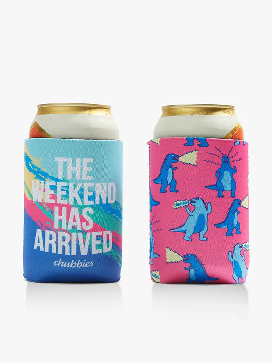 The Weekender Palms Reversible Can Jacket 2 Pack