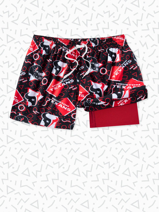 The Texans Game Day Fit  5.5"  (Classic Lined Swim)