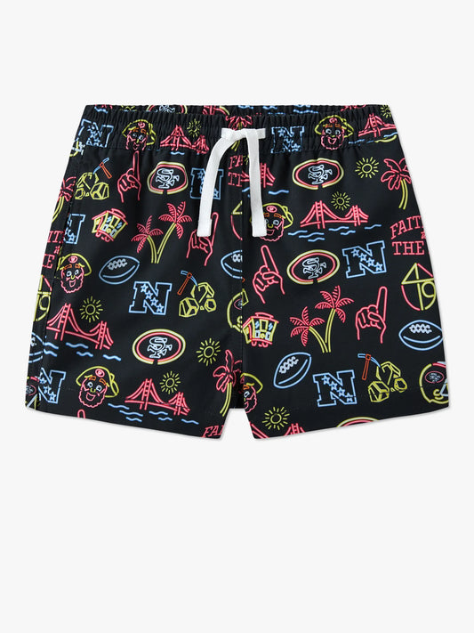 The Neon 49ers (NFL Toddler Swim Trunk)