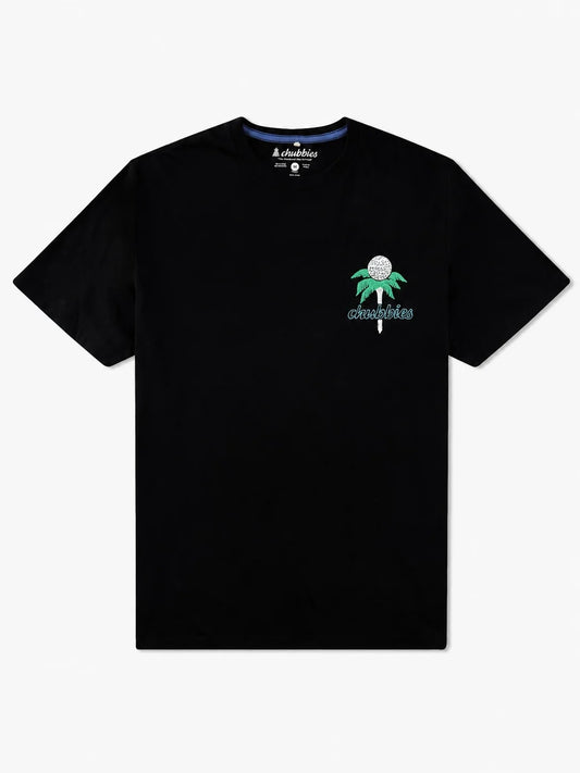 The Lets Par Tee Black W/Blue (S/S T-Shirt)